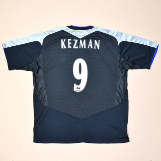 Chelsea 2004 - 2005 Away Shirt #9 Kezman (Very good) XXL