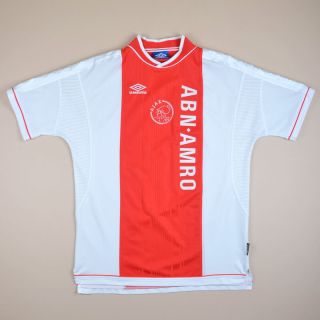 Ajax 1999 - 2000 Home Shirt (Excellent) XL