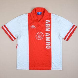 Ajax 1993 - 1994 Home Shirt (Excellent) XL