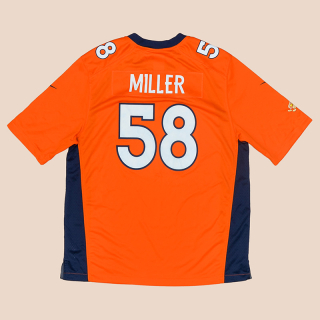 Denver Broncos NFL American Football Shirt #58 Miller (Very good) XL