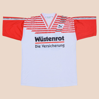 Wüstenrot Salzburg 1990 - 1992 Match Issue Home Shirt #12 (Very good) L