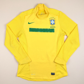 Brazil  2011 Player Issue 'Authentic' Home Shirt (Very good) L