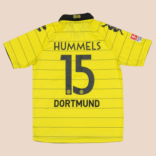 Borussia Dortmund 2010 - 2011 Home Shirt #15 Hummels (Very good) XL