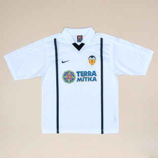Valencia 2000 - 2001 Basic Home Shirt (Very good) S