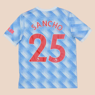 Manchester United 2021 - 2022 Away Shirt #25 Sancho (Very good) YL