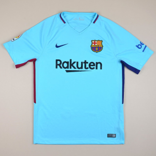 Barcelona 2017 - 2018 Away Shirt (Excellent) M