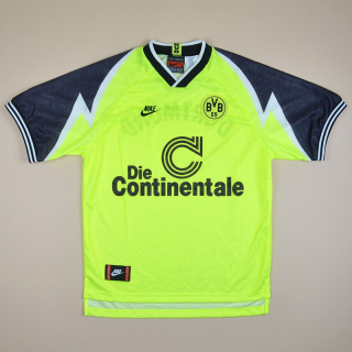 Borussia Dortmund 1995 - 1996 Home Shirt (Very good) M