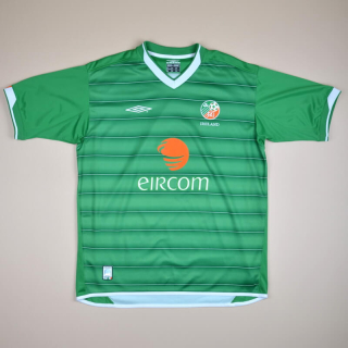 Ireland 2003 - 2004 Home Shirt (Excellent) L