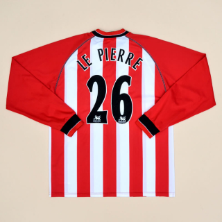 Southampton 2003 - 2005 Home Shirt #26 Le Pierre (Very good) L