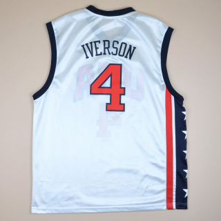 USA Basketball Shirt #4 Iverson XL