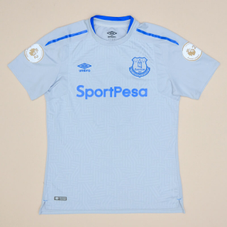 Everton 2017 - 2018 Match Issue U-21 Away Shirt #6 (Very good) L