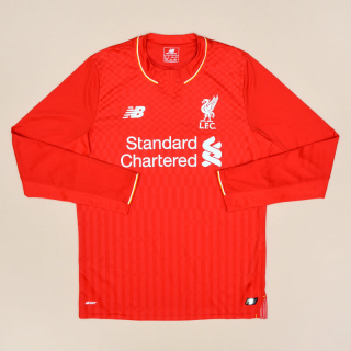 Liverpool 2015 - 2016 Home Shirt (Very good) S