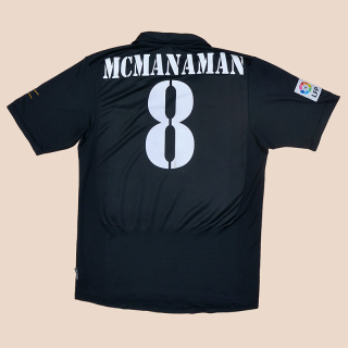 Real Madrid 2001 - 2002 Centenary Away Shirt #8 McManaman (Very good) M