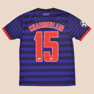 Arsenal 2012 - 2013 Champions League Away Shirt #15 Chamberlain (Good) M