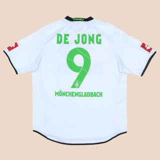 Borussia Monchengladbach 2012 - 2013 Home Shirt #9 De Jong (Not bad) XL