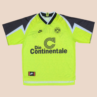 Borussia Dortmund 1995 - 1996 Home Shirt (Good) M