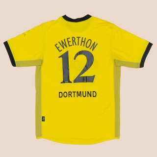 Borussia Dortmund 2002 - 2003 Home Shirt #12 Ewerthon (Good) S