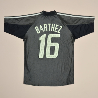France 2002 - 2004 Goalkeeper Shirt #16 Barthez (Good) S