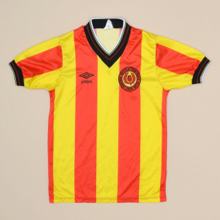 Partick Thistle 1983 - 1986 Home Shirt (Very good) YM