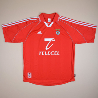 Benfica 1999 - 2000 Home Shirt (Very good) M