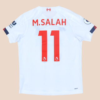 Liverpool 2019 - 2020 Away Shirt #11 Salah (Very good) YXL