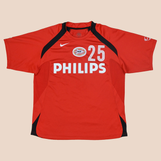 PSV 2005 - 2006 Player Issue Training Shirt #25 (Very good) L