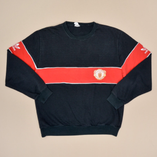Manchester United 1984 - 1985 Training Sweat Top (Good) L
