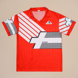 Switzerland  1990 - 1992 Home Shirt (Very good) L