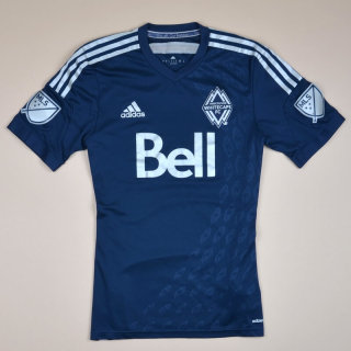 Vancouver Whitecaps 2014 - 2015 Player Issue Adizero Home Shirt (Very good) S