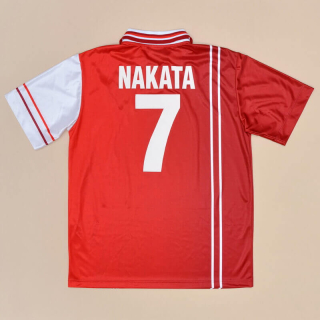 Perugia 1998 - 1999 Home Shirt #7 Nakata (Excellent) XL