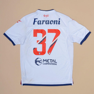 FC Crotone 2017 - 2018 Match Worn Away Shirt #37 Faraoni (Excellent) S