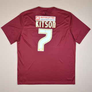 Bradford City 2015 - 2016 Home Shirt #7 Kitson (Very good) XL