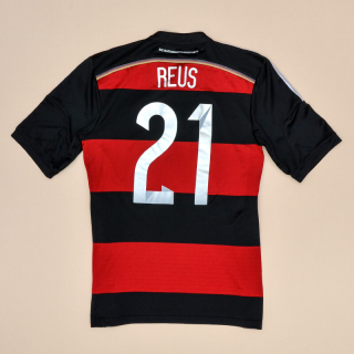 Germany 2014 - 2015 Away Shirt #21 Reus (Very good) S