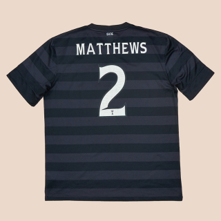 Celtic 2012 - 2013 '125th Anniversary' Away Shirt #2 Matthews (Good) L