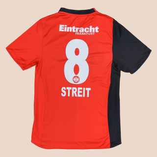Eintracht Frankfurt 2007 - 2009 Home Shirt #8 Streit (Good) S