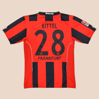 Eintracht Frankfurt 2010 - 2011 Home Shirt #28 Kittel (Very good) S/M