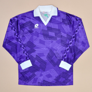 Lotto 1991 - 1993 'BNWT' Fiorentina Style Template Shirt (New with tags) L