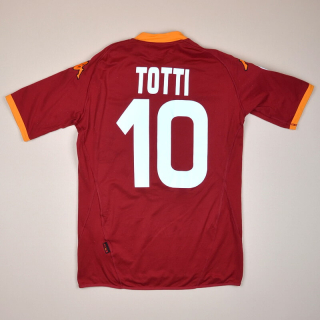 Roma 2007 - 2008 Home Shirt #10 Totti (Very good) M