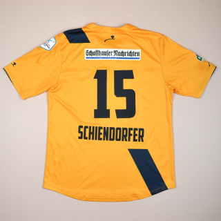 Schaffhausen 2013 - 2014 Match Issue Home Shirt #15 Schiendorfer (Very good) L