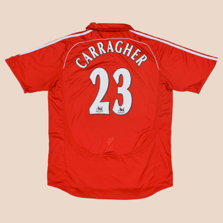 Liverpool 2006 - 2007 Home Shirt #23 Carragher (Good) XL
