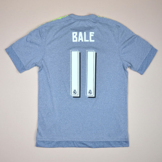 Real Madrid 2015 - 2016 Away Shirt #11 Bale (Good) M