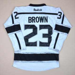 Los Angeles Kings 2000 NHL Home Shirt #23 Brown (Very good) XL