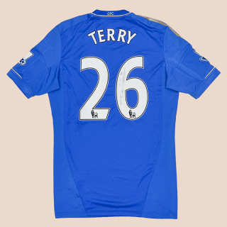 Chelsea 2012 - 2013 Match Issue Signed Home Shirt #26 Terry (Excellent) XL (10)