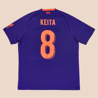 Liverpool 2018 - 2019 Away Shirt #8 Keita (Very good) L