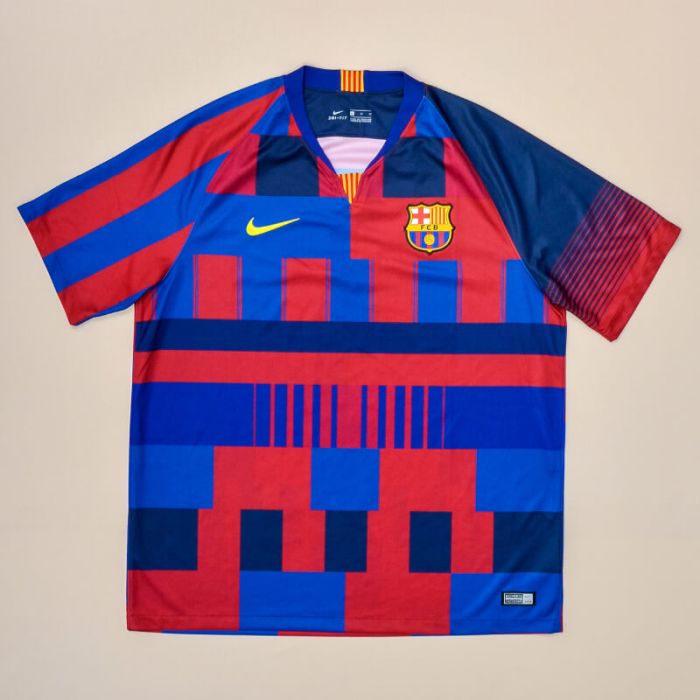 Barcelona 2018 2019 Nike 20th Anniversary Special Shirt Excellent XL for sale Vintage Sports Fashion