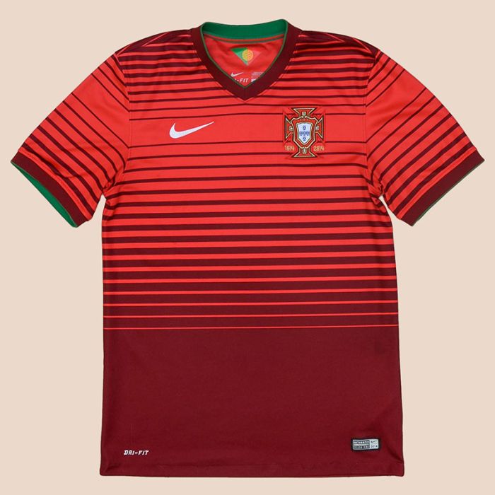 Portugal 2014 2015 Home Shirt Good S for sale Vintage Sports Fashion