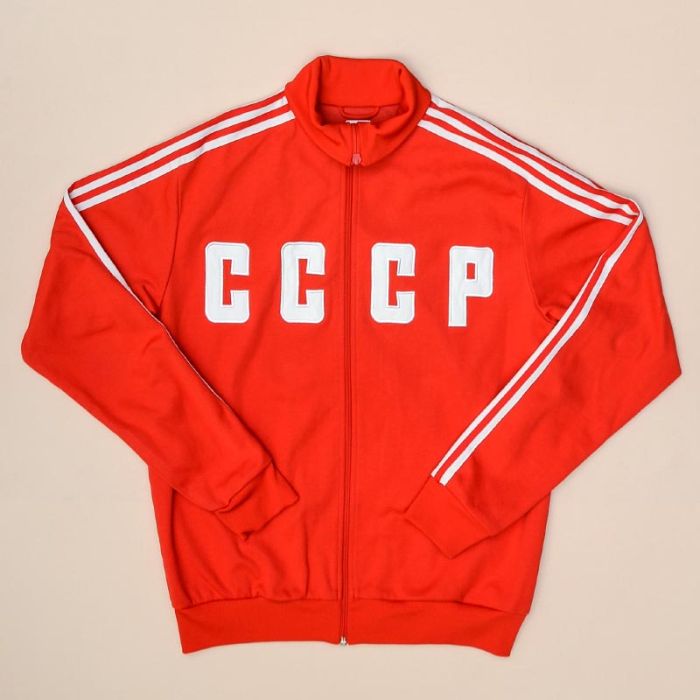 Soviet Union 2002 USSR CCCP Adidas Originals Training Jacket Very good L