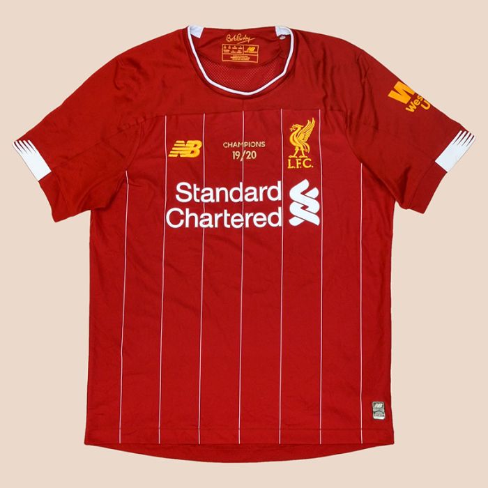 Liverpool 2019 2020 Champions Home Shirt Very good M for sale Vintage Sports Fashion