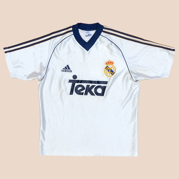 Real Madrid 1998 2000 Home Shirt Good YL for sale Vintage Sports Fashion