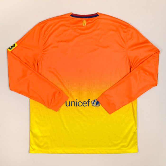 Orange and yellow barcelona jersey online